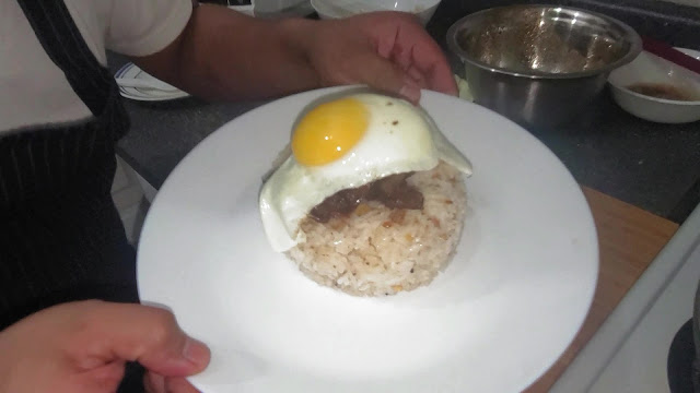  Everyone in the Philippines loves tapsilog, and it's straightforward to eat whenever you choose. Tapa (beef jerky) or Marinated Beef, Sinangag (Garlic Fried Rice), and an Egg prepared however you like it (over easy, over medium, or well-done).