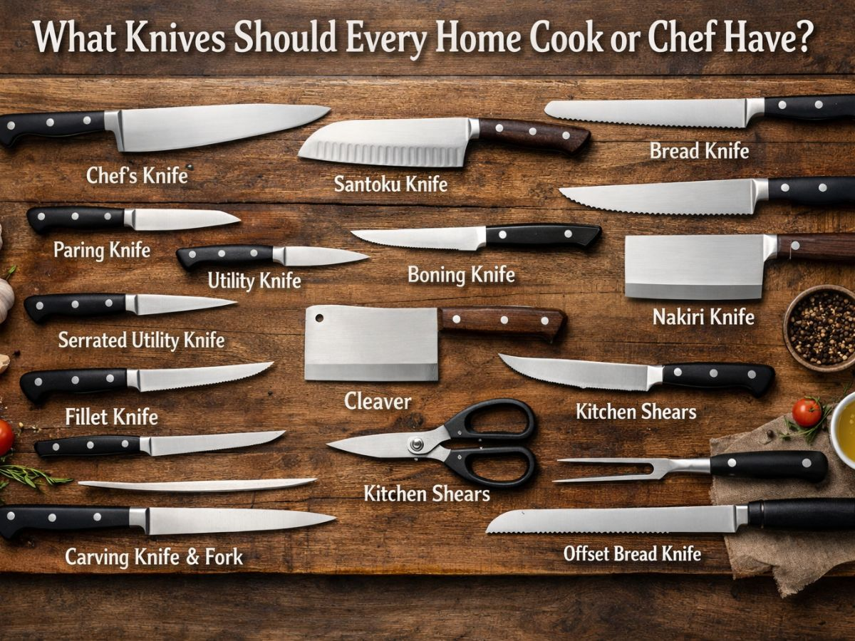 What Knives Should Every Home Cook or Chef Have? - TheHomeCookBible